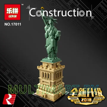 Конструктор Lepin 17011 Статуя Свободы (1887 деталей) картинка 7